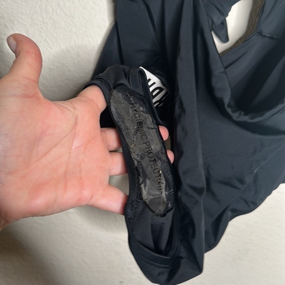 Urban Outfitters Out From Under Monica Double Tie One Piece Swimsuit Black Sz L - Picture 10 of 11